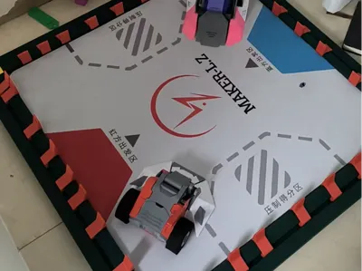 420x420mm open 3D Printed battle platform