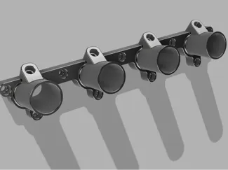Volvo b234F intake flange