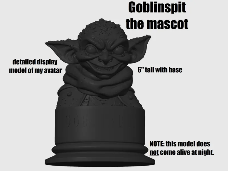 Goblinspit (the mascot)