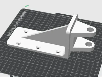 Flange Holder for Articulating tablet arm
