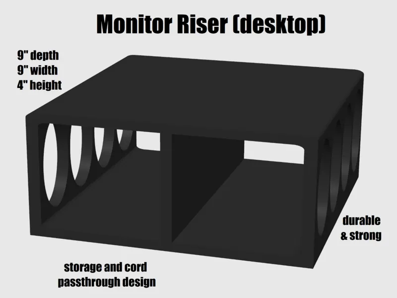 Monitor Riser (desktop)