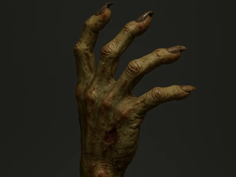 zombie hand picture