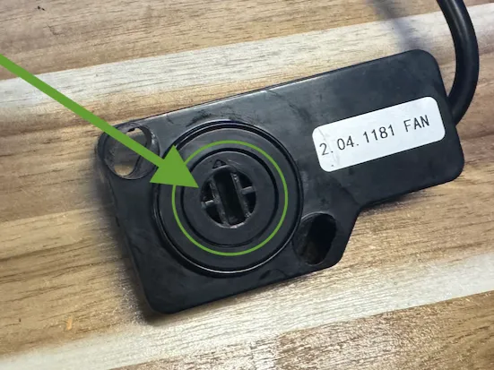 Evolution Cart Throttle Position Sensor Mag Holder