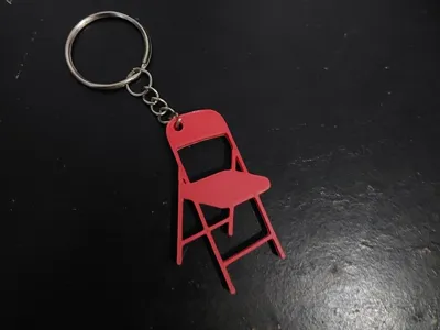 Folding Chair Keychain