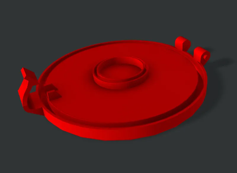 Moosoo D600 Replacement Canister Cap