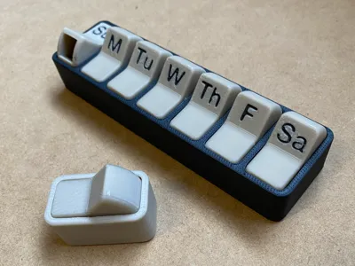 Rocker Switch Pill Dispenser / Fidget Toy