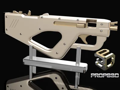 Full Auto Rubber Band SMG