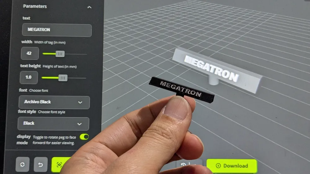 Core Class Display Base Tag Customizer - Free 3D Print Model - MakerWorld