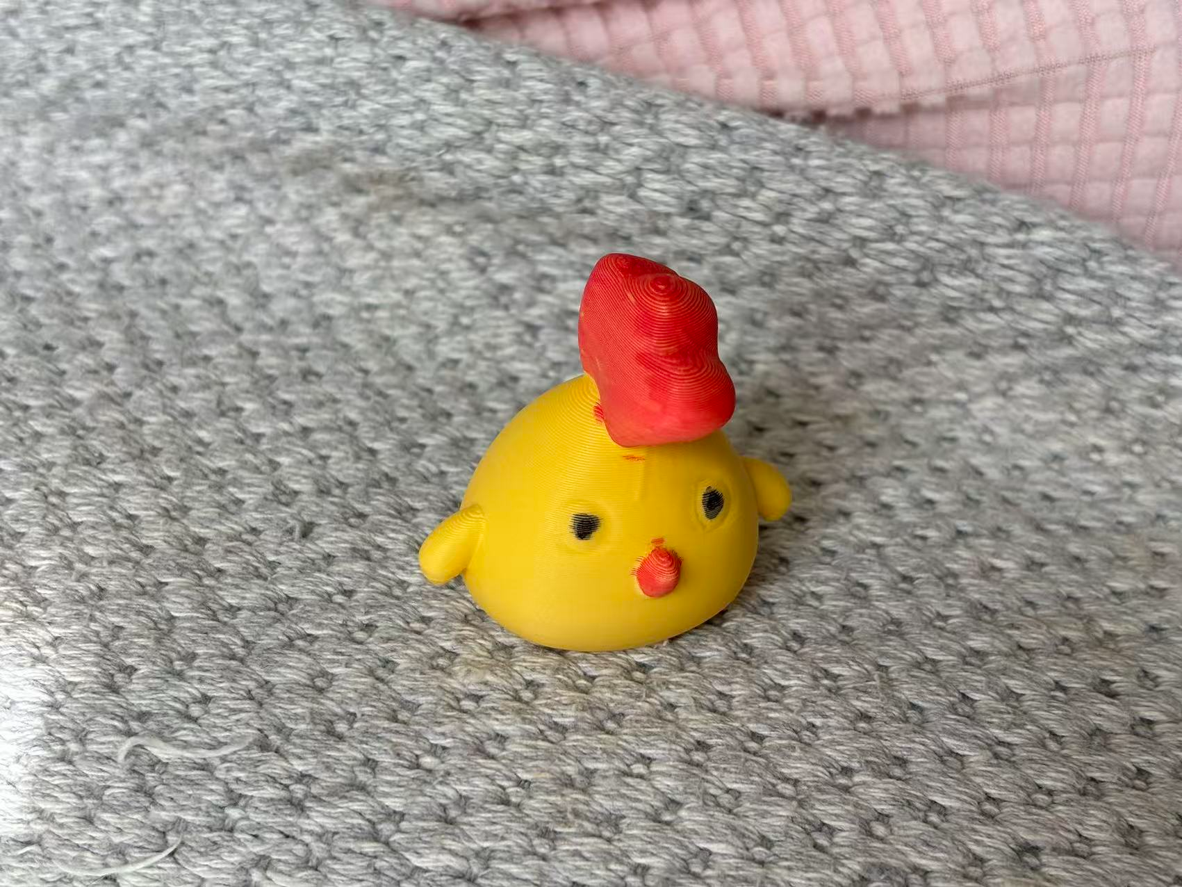 消消乐小鸡摆件