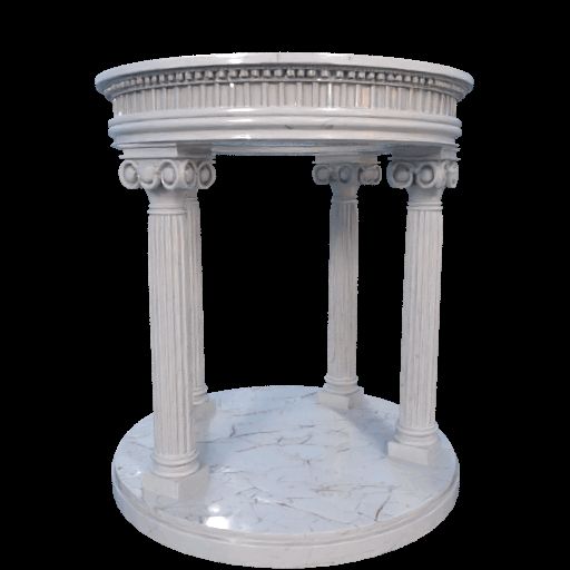 Heritage Roman Hollow Marble Table