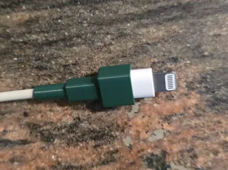 Lightning cable protector