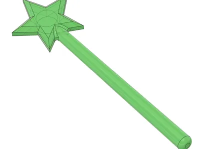 Magic magnet wand parametric