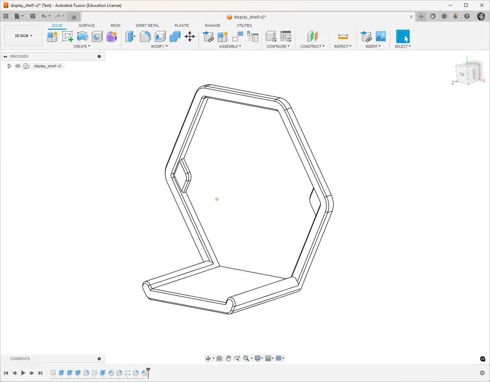 Miniature display wall shelf - Free 3D Print Model - MakerWorld