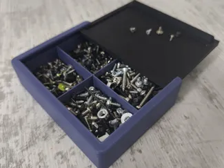 Watchmaker screw box