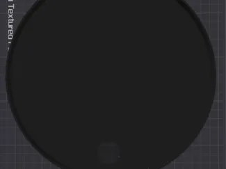 backplate with hole