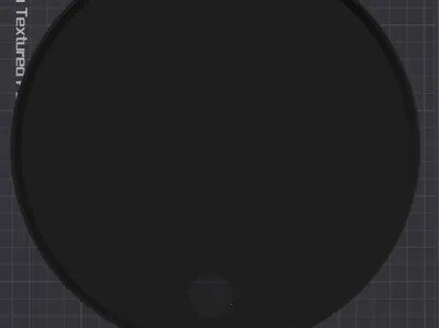backplate with hole