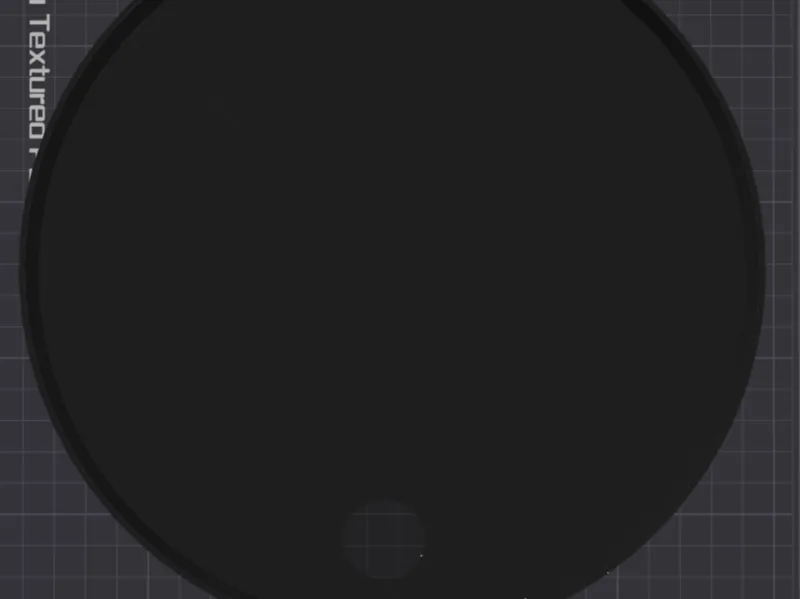 backplate with hole