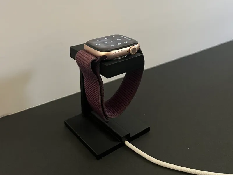 Sleek Apple Watch 10&AirPods charger 30g filament