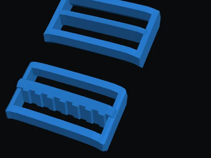 3 Slide Hitch Buckles