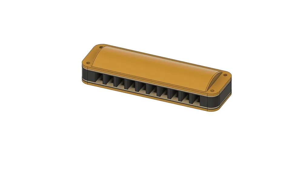 Harmonica Free 3D Print Model MakerWorld harmonica-free-3d-print-model-makerworld
