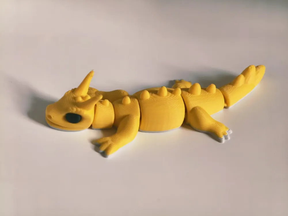 Flexi Lizard no supports by 校长 MakerWorld: Download Free 3D Models