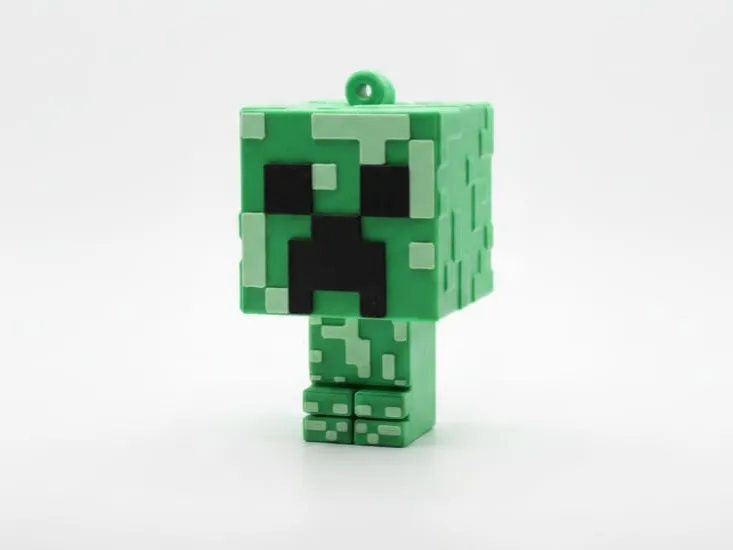 MINECRAFT cute Creeper keychain