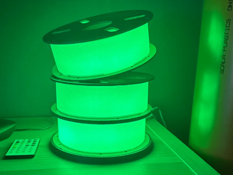 Support pour réalisation lampe bobine led