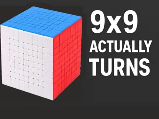 working 9x9 rubiks cube