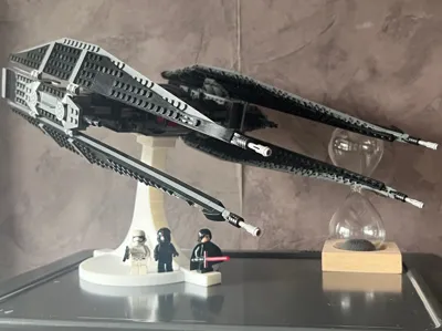 Kylo Ren's Tie-Fighter stand