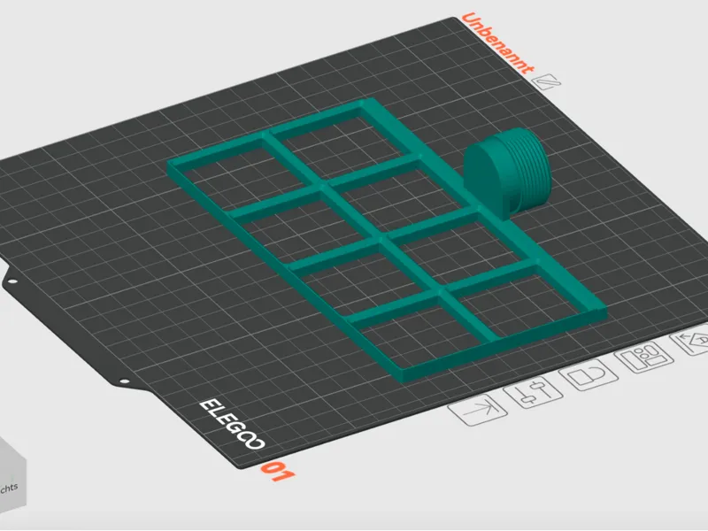 Gridfinity_Adapter_for_Elegoo_Neptune_4