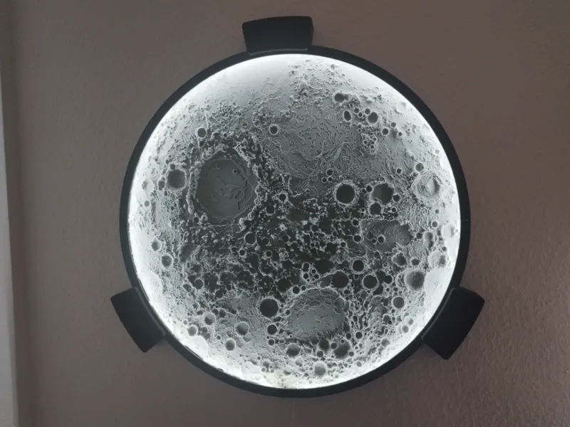 Wallmount for Illuminated big moon wall