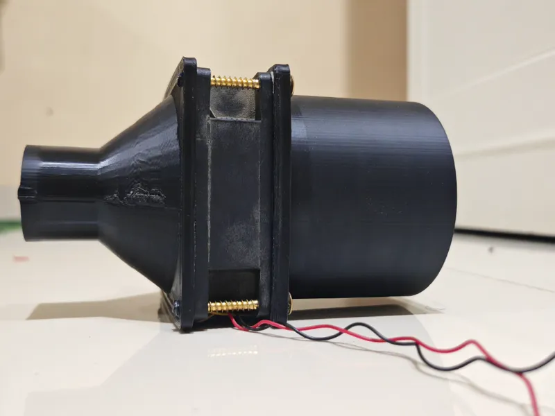 Toxic Fume Exhaust Fan for Printing Enclosure