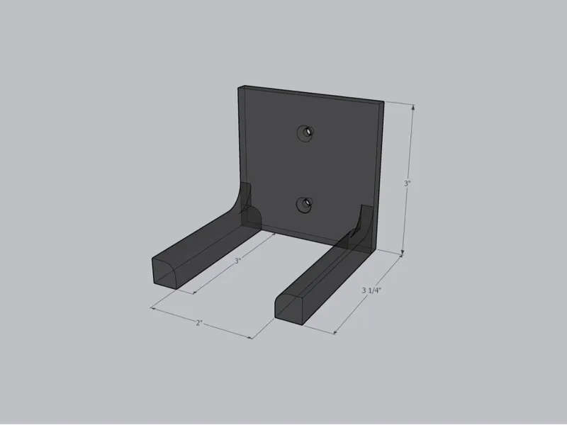 Milwaukee Fuel belt sander mount