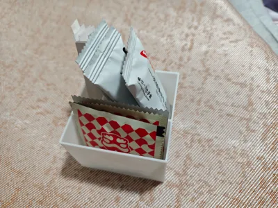 Disposable Gloves and Disposable Toothpicks Organizer