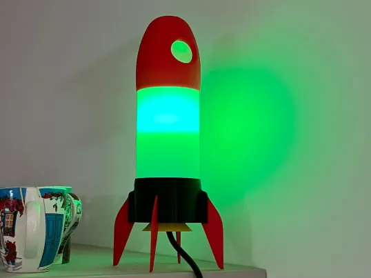 Rocket lamp E27