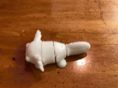 Cute Flexy Axolotl (print in place)
