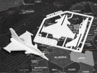 Maquette carte du Rafale — photo 1