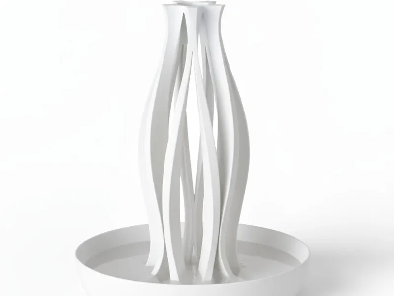 Twist Flow Vase – Modern Home Decor