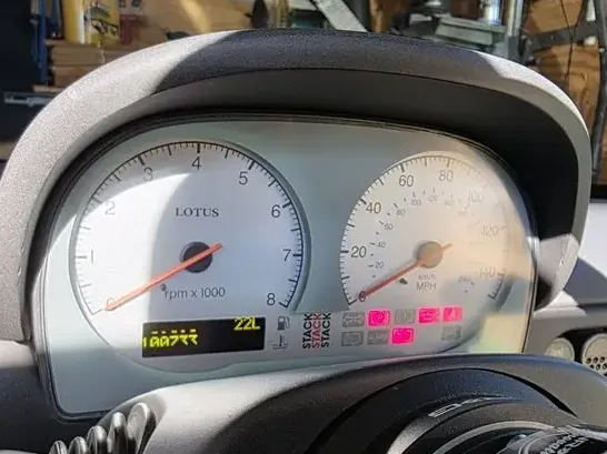 Lotus Elise S1 STACK gauge cluster stuff
