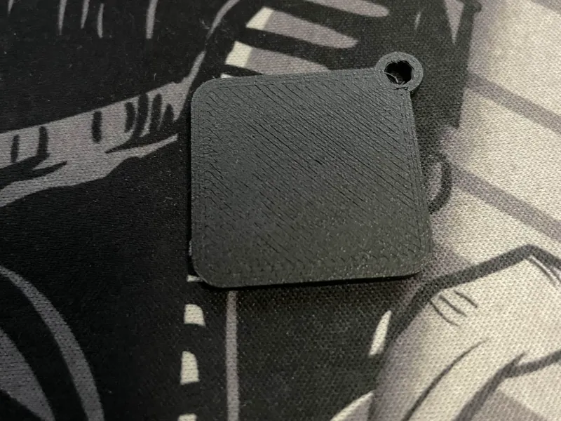 NFC Square Keychain