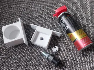 CS CR Gas Alarm Pfefferspray Einbruchschutz 