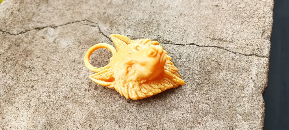 Lobo keychain by dRaviX MakerWorld: Download Free 3D Models