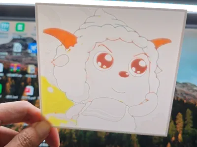 Smart Whimsical Sheep