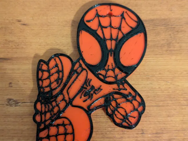Spiderman Keychain