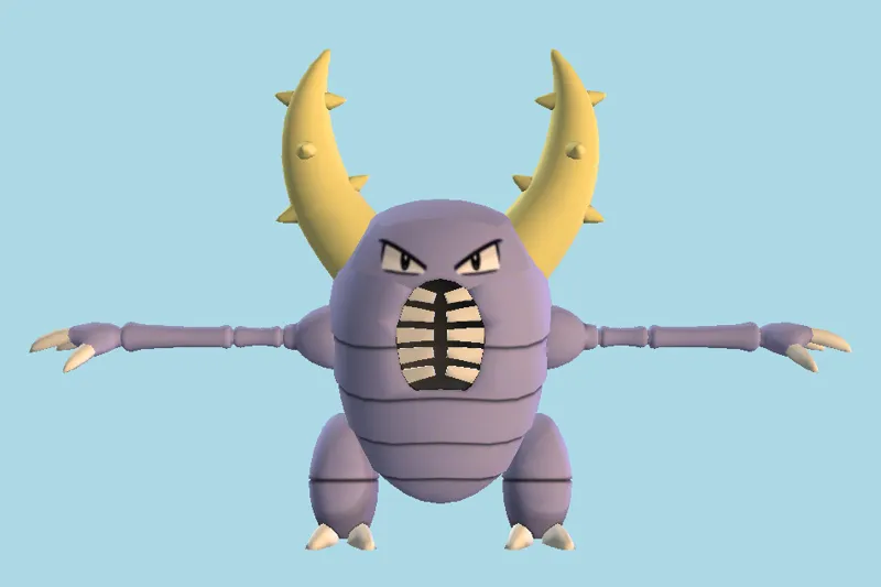 Pinsir 3D Model