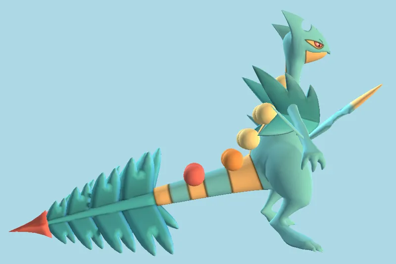 Sceptile 3D Model