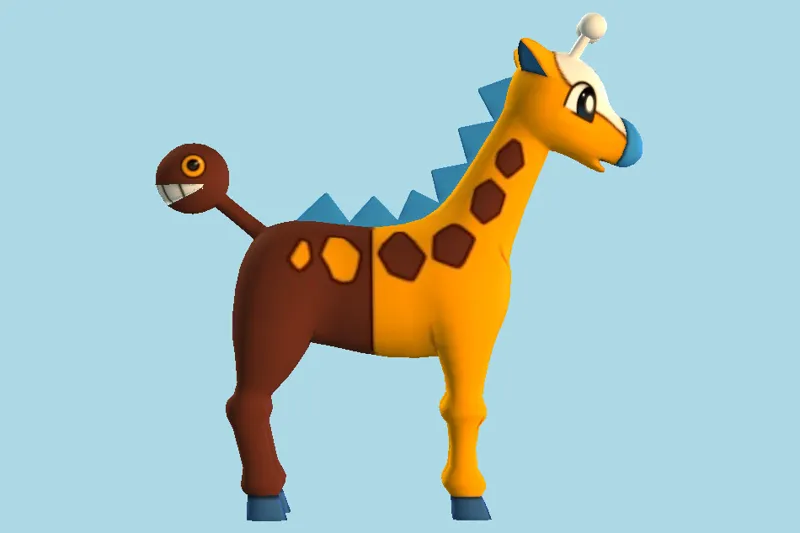 Girafarig 3D Model