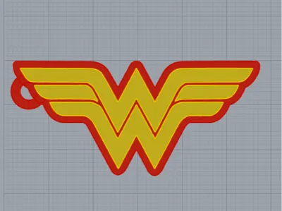 Wonder Woman keychain