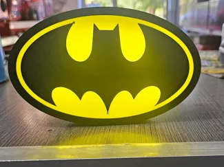 lampada da scrivania batman