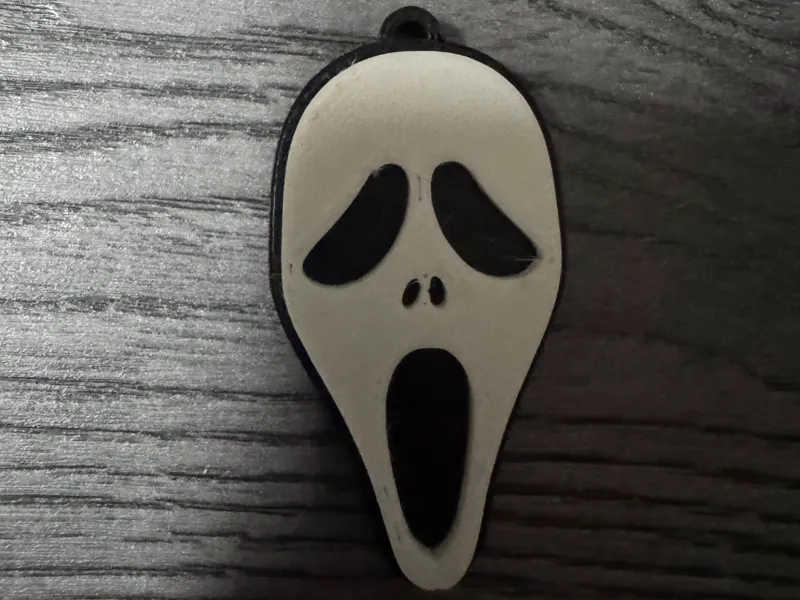 Scream Mask Keychain Krzyk breloczek klucze film